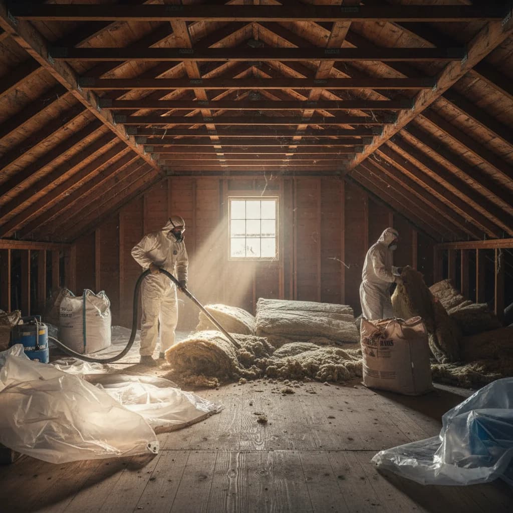 Attic Cleaning Scams: Red Flags and How to Avoid Them