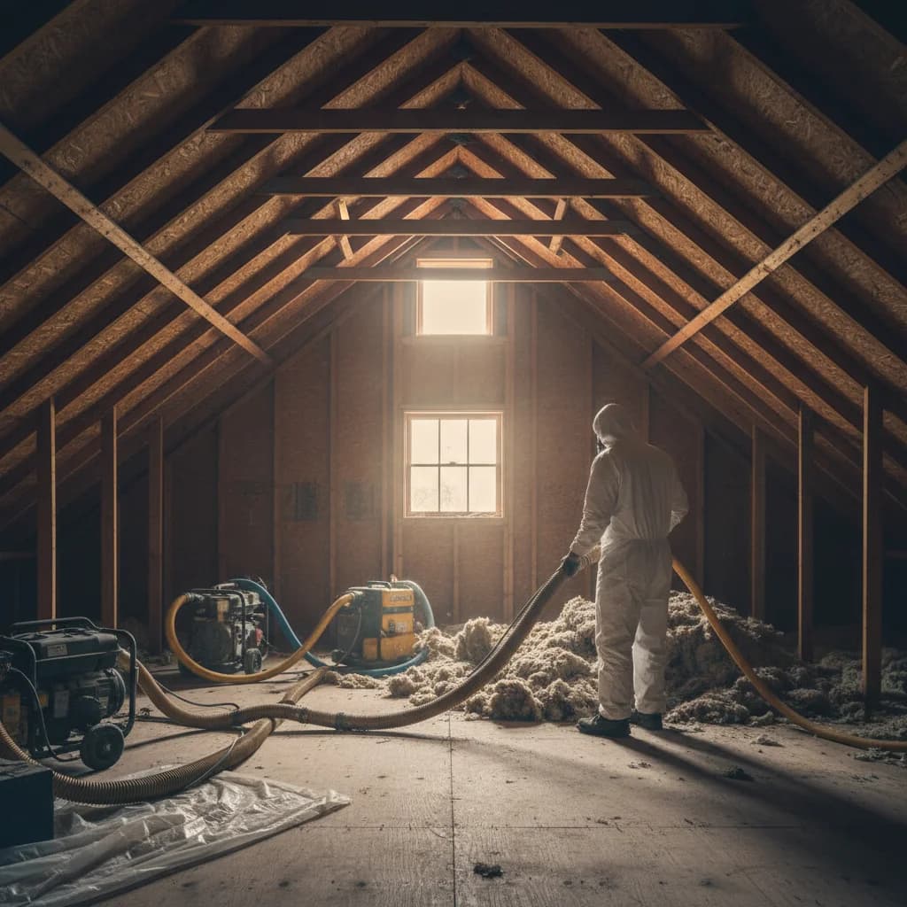 Attic Insulation Removal Cost: What to Expect