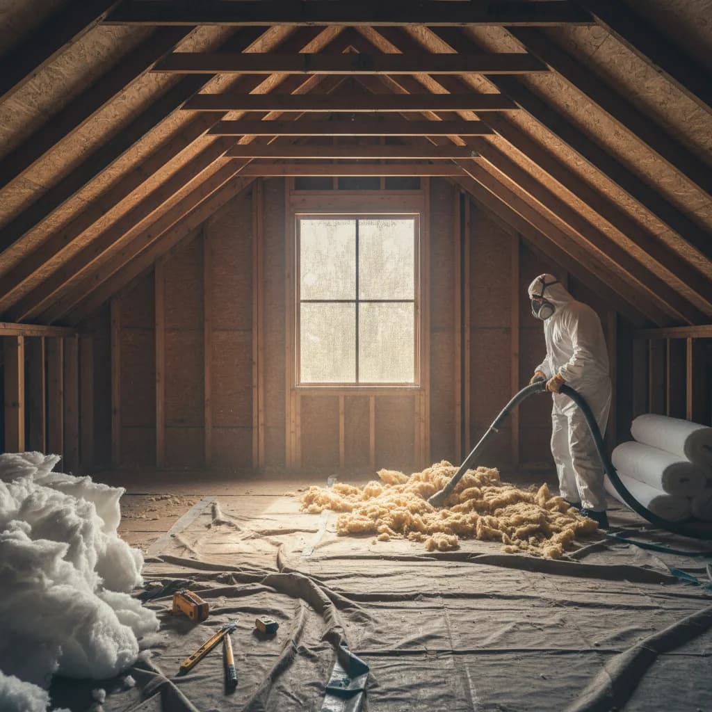 Attic Insulation Replacement: Materials, Options, and Process