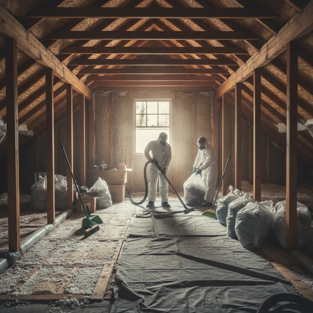 The Best Time of Year for Attic Cleaning