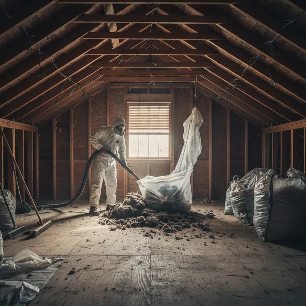 Risks of DIY Attic Insulation Removal