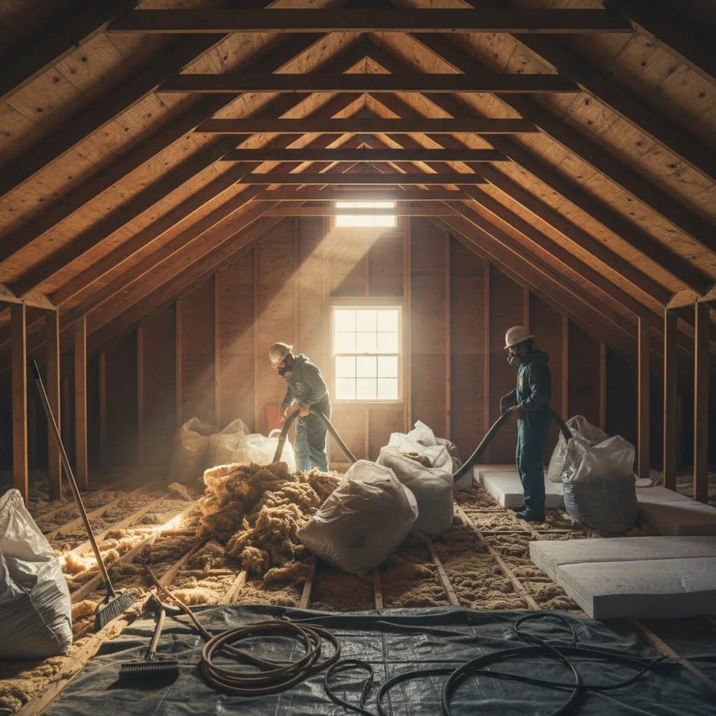 Attic Cleaning in Texas: Heat, Pests, and What to Know