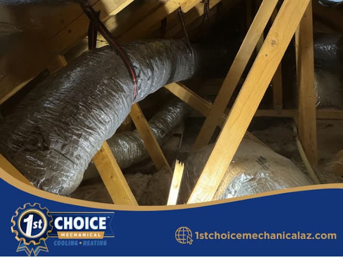 1st Choice Plumbing, Air & Insulation — attic cleaning services