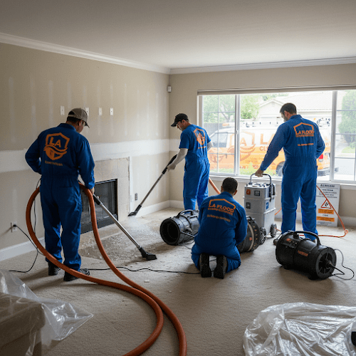 LA Flood Cleanup & Restoration — attic cleaning services