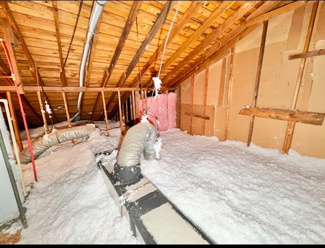 EZ Attic Insulation — attic cleaning services