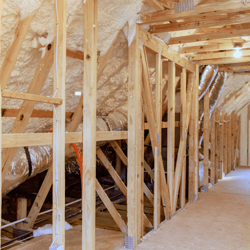 Spray Foam Insulation NYC - Staten Island — attic cleaning services