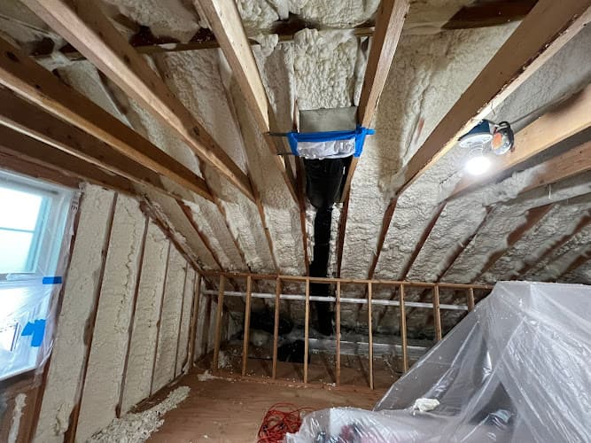 Spray Foam Insulation NYC - Manhattan NY1 — attic cleaning services