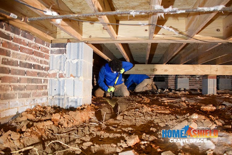 Home Shield Crawl Space — attic cleaning services